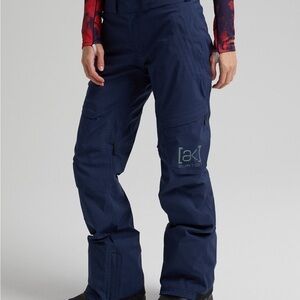 Burton AK Dark Blue Gore-tex Snow Pants